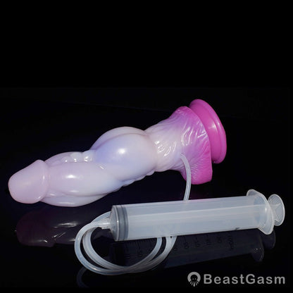 👽 9.4 - Inch Teres - Huge Knot Alien Dildo with Squirting Function - BeastGasm