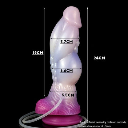 👽 9.4 - Inch Teres - Huge Knot Alien Dildo with Squirting Function - BeastGasm