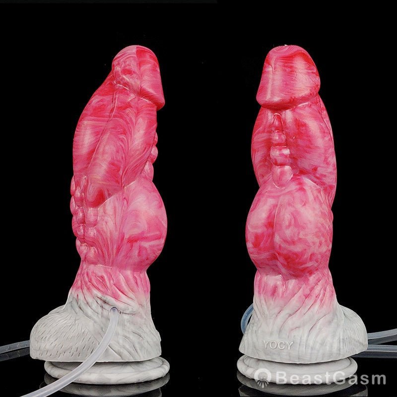 👽 9.4 - Inch Teres - Huge Knot Alien Dildo with Squirting Function - BeastGasm