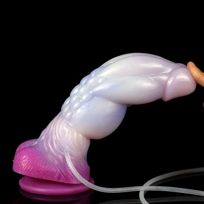 👽 9.4 - Inch Teres - Huge Knot Alien Dildo with Squirting Function - BeastGasm