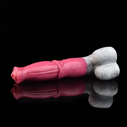 🐎 9.6” CHIRON Vibrating Horse Dildo – Pegasus Vibrator with Suction Cup - BeastGasm