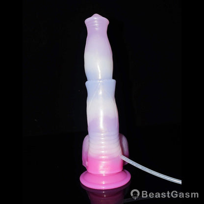 🐎9.6 - Inch Squirting Horse Dildo – Realistic Fantasy Toy with Cum Tube - BeastGasm