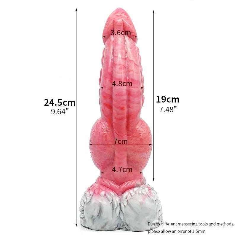 🐉 9.64 - Inch - Ejaculating Knot Dildo – Unleash Your Wildest Fantasies - BeastGasm