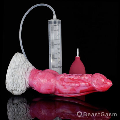 🐉 9.64 - Inch - Ejaculating Knot Dildo – Unleash Your Wildest Fantasies - BeastGasm