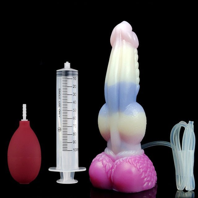 🐉 9.64 - Inch - Ejaculating Knot Dildo – Unleash Your Wildest Fantasies - BeastGasm