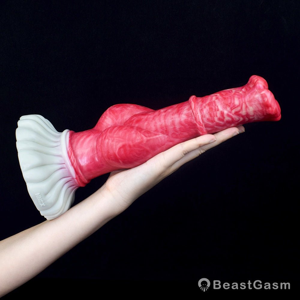 🎠 9.96” Soft Horse Dildo – Ride or Moan Trying - BeastGasm
