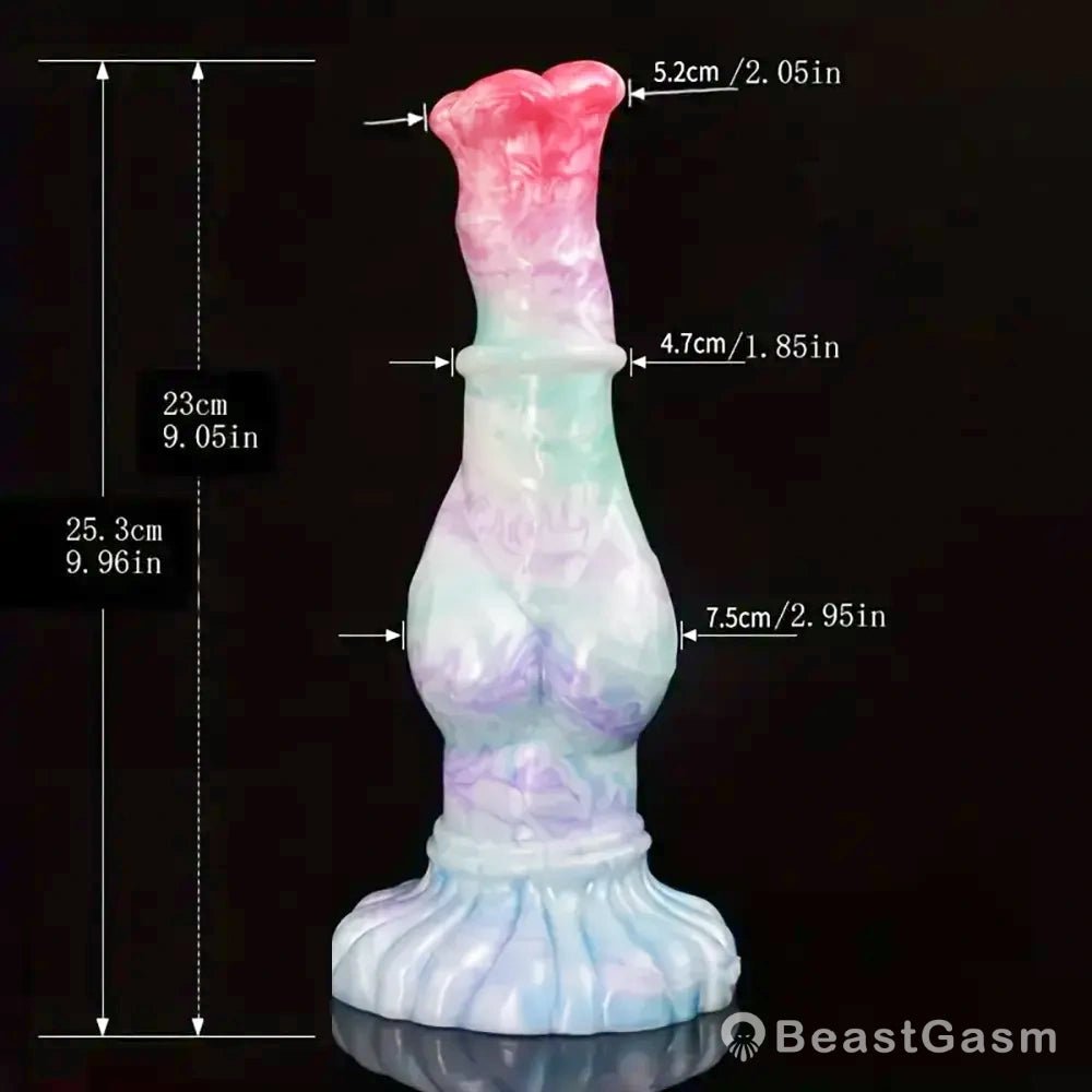 🎠 9.96” Soft Horse Dildo – Ride or Moan Trying - BeastGasm