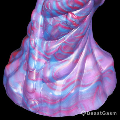 Alien Dragon Tentacle Dildo – Long, Textured, Suction Cup Base - BeastGasm