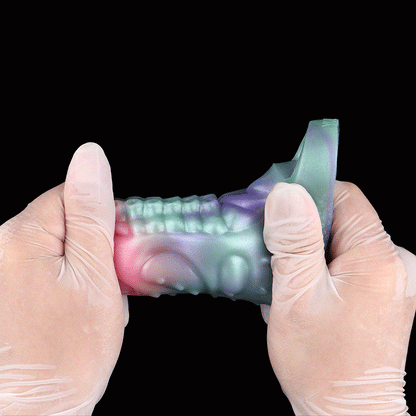 Gradient Fantasy Penis Sleeve 🔮 Controlled Climax & Full Texture