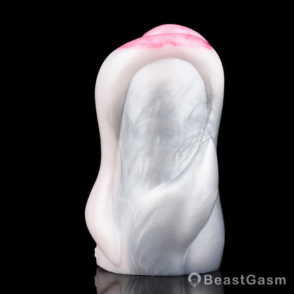 Animal Pocket Pussy 🐬 Dolphin Fantasy – Dual Channel Silicone - BeastGasm