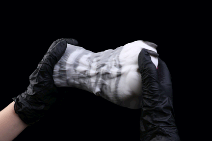 🐺 Arctic Wolf Paw Pocket Pussy – Platinum Silicone Masturbator