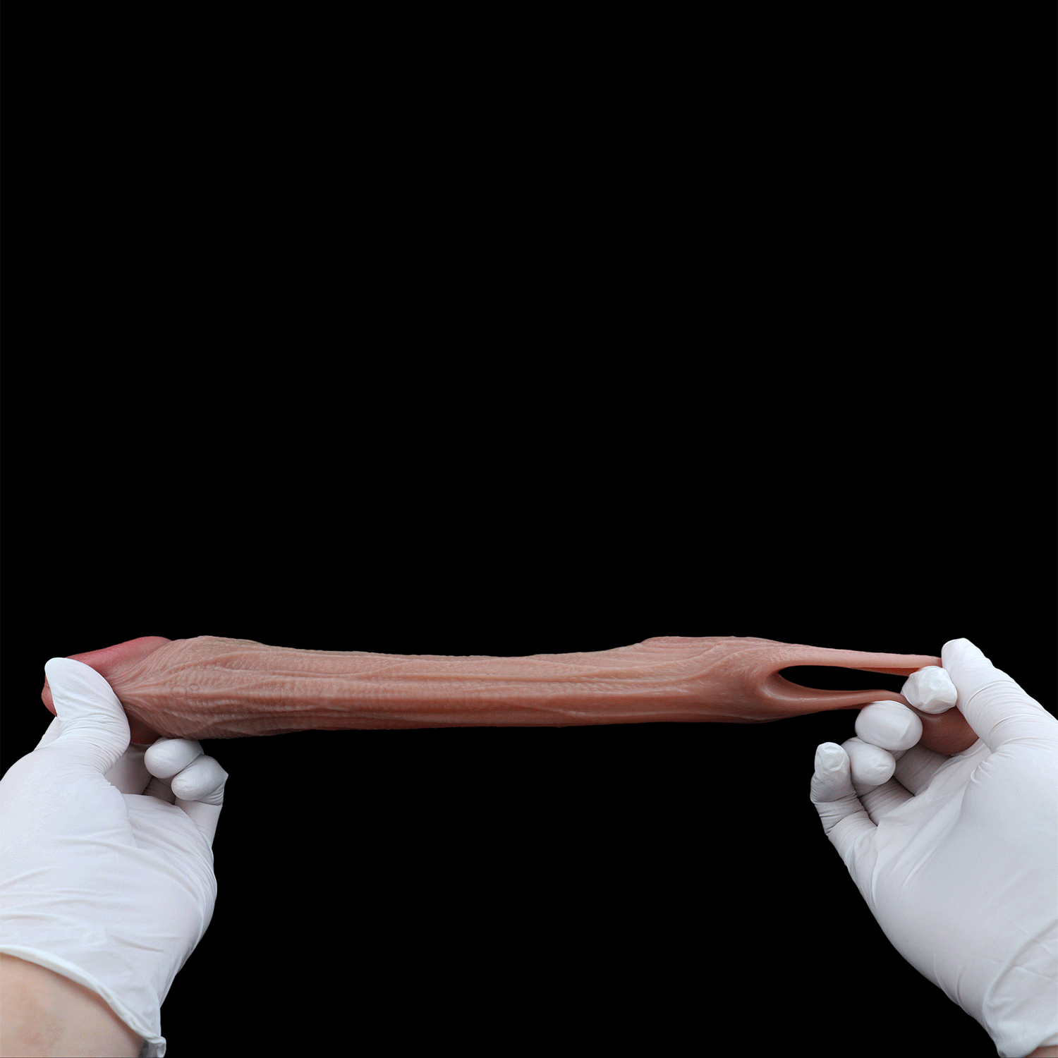⚡ Titan Pulse Vibrating Platinum Silicone Cock Sleeve - BeastGasm