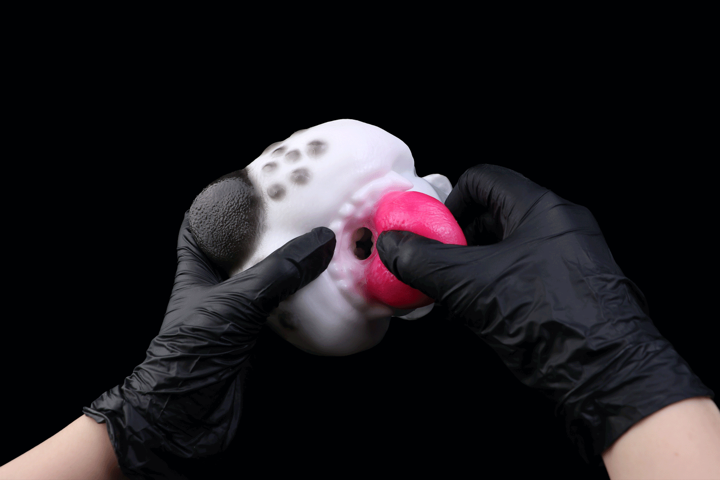 🐶 Dalmatian Dog Mouth Fantasy Pocket Pussy