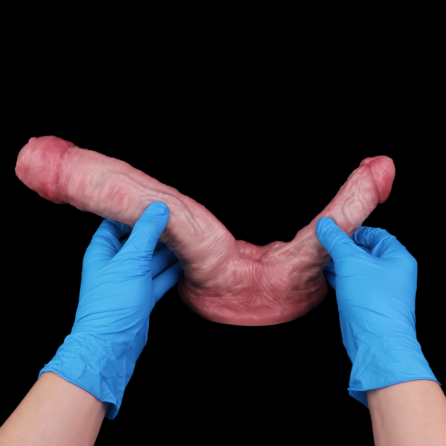 👾 Double Dildo with Suction Base | Demonbound Twin