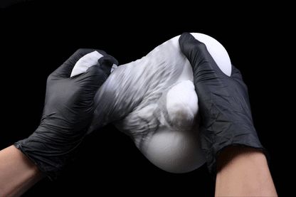 🐰 White Rabbit Fantasy Dual-Channel Silicone Pocket Pussy