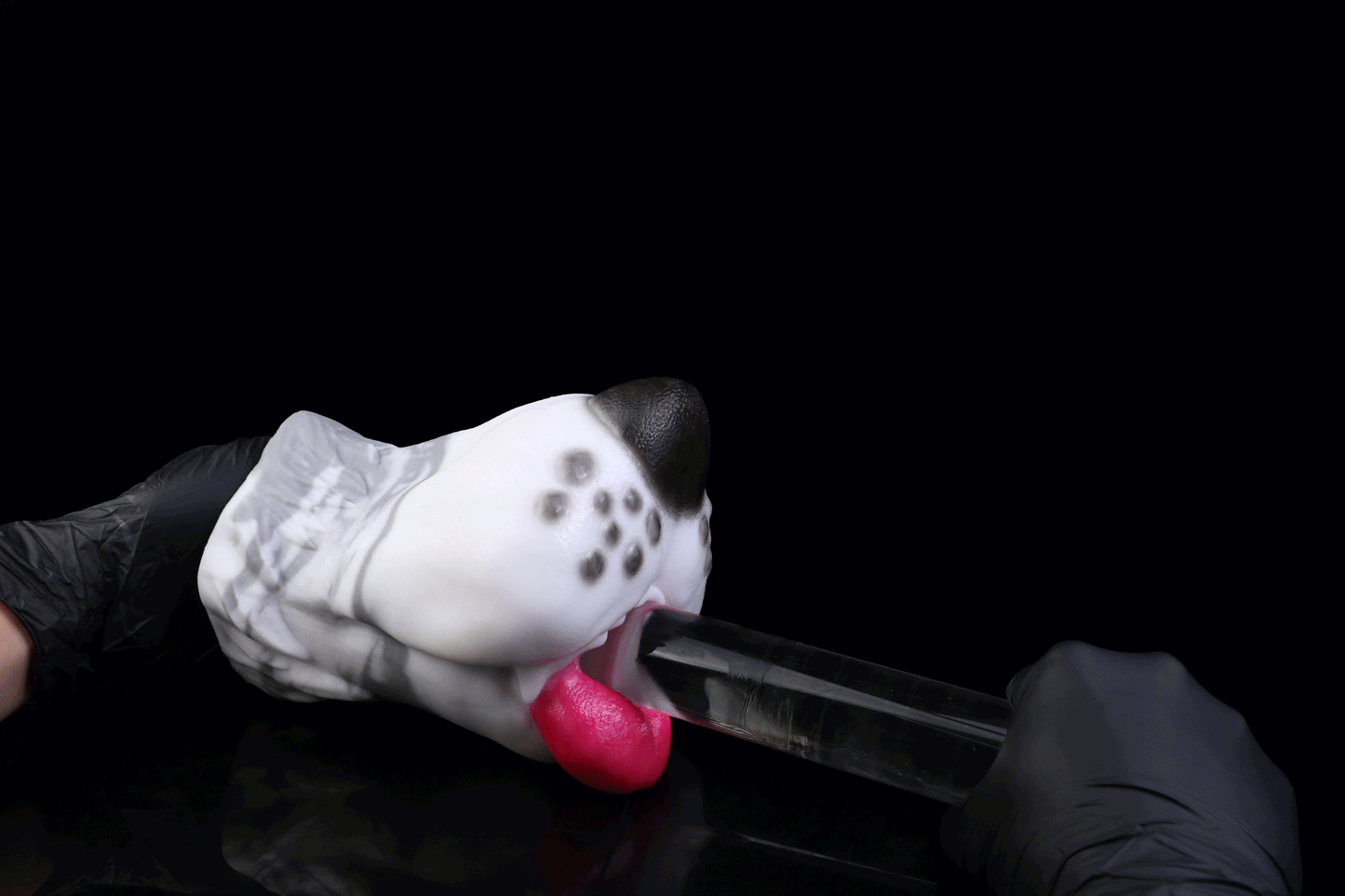 🐶 Dalmatian Dog Mouth Fantasy Pocket Pussy