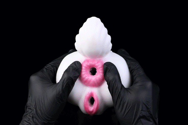 🐺 Arctic Wolf Pocket Pussy Dual Channel Fantasy Toy - BeastGasm