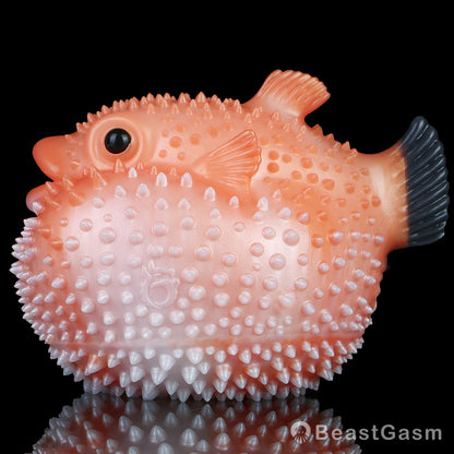 Pearl Puffer Pocket Pussy – Adorable Dual-Channel Male Toy