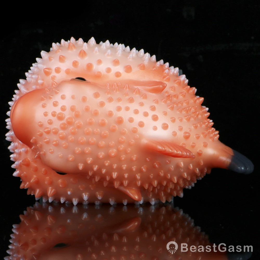 Pearl Puffer Pocket Pussy – Adorable Dual-Channel Male Toy