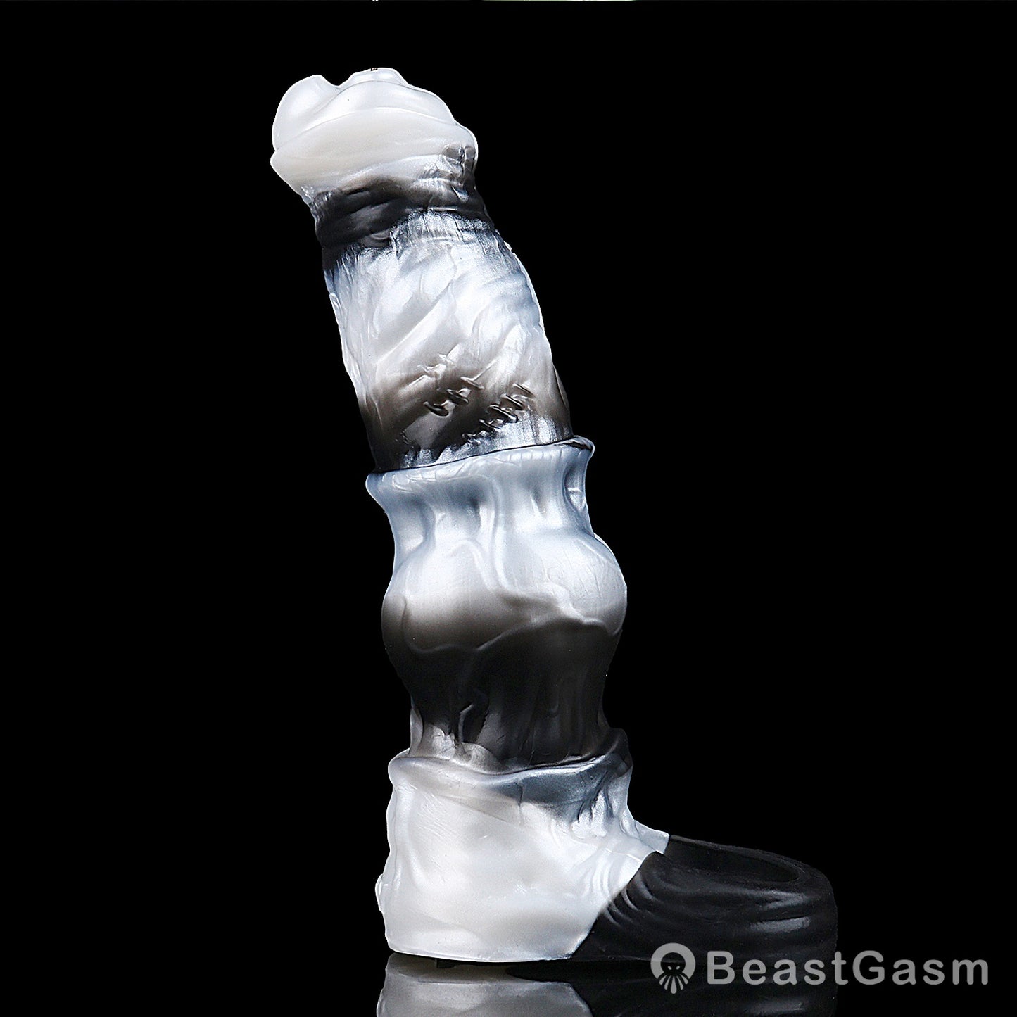 🦓 Zebra Fantasy Vibrating Wearable Penis Sleeve