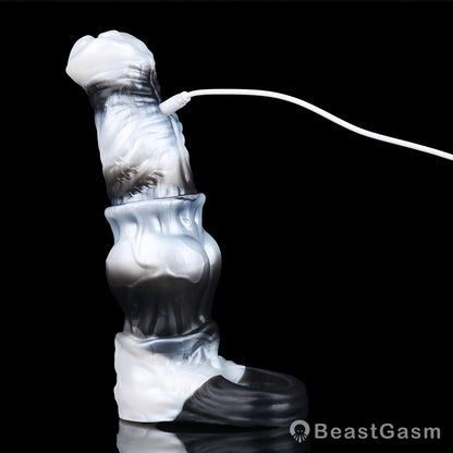 🦓 Zebra Fantasy Vibrating Wearable Penis Sleeve