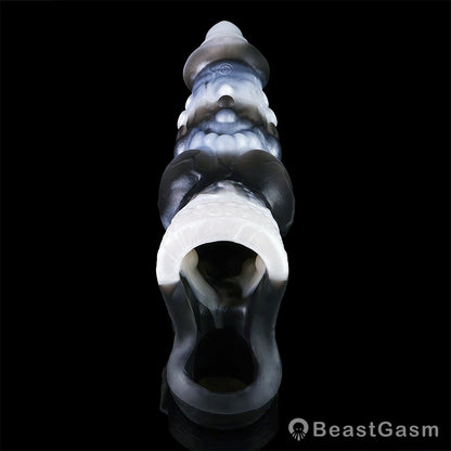 🐦‍🔥 Dragon Scale Fantasy Vibrating Wearable Penis Sleeve