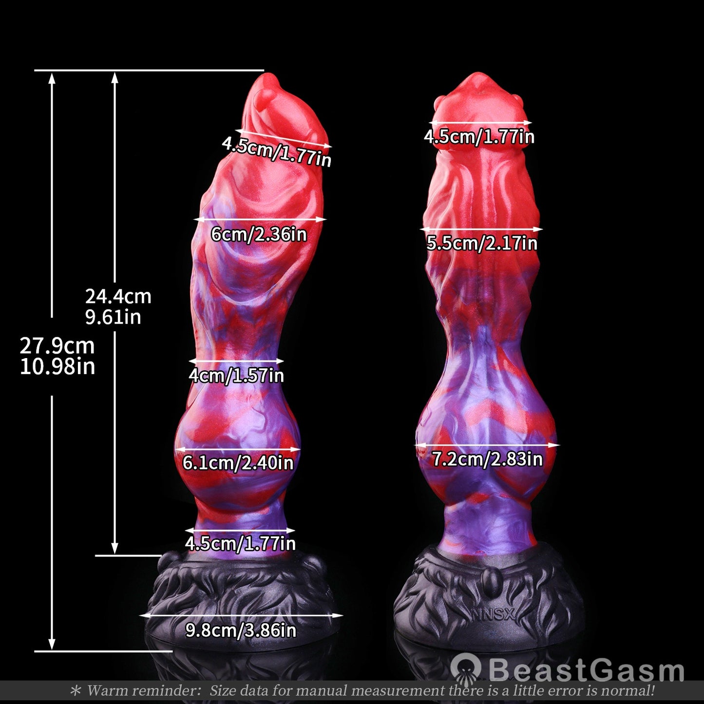 🐺 Scarlet Fang Fantasy Dog Dildo — Unleash The Wild