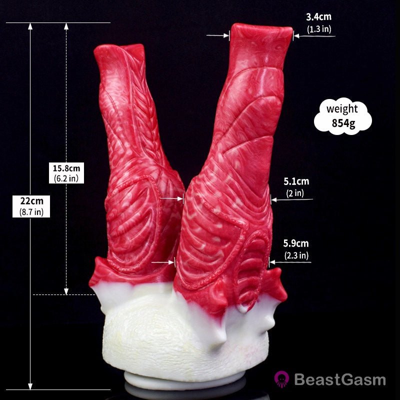 🐴 Aleisa Horse Dildo – Dual Hole Fantasy Dildo for Deep Stretch - BeastGasm