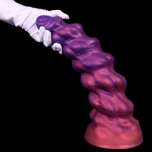 👹 Hellspire Spiral Fist Dildo – Fantasy Anal & G-Spot Expander