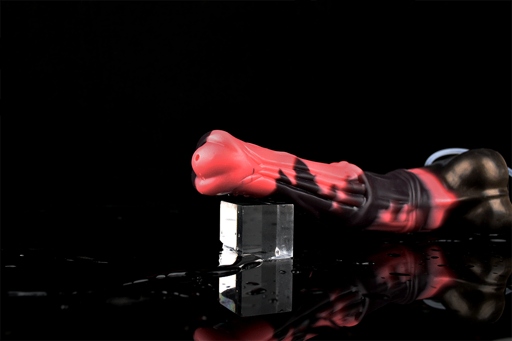 🐎 Abaddon 12.2-Inch Ejaculating Stallion Dildo – Realistic Horse Dildo with Syringe