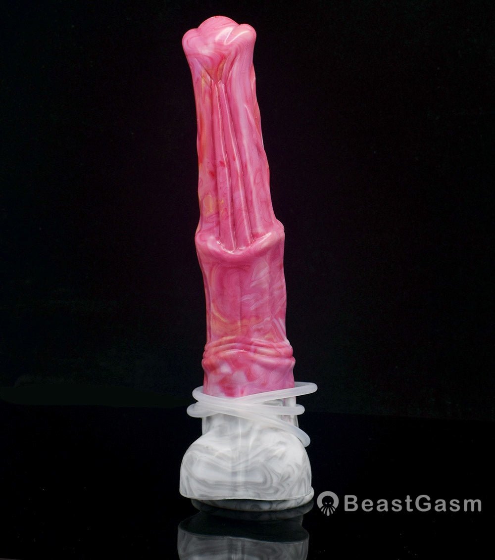 🐎 Abaddon 12.2-Inch Ejaculating Stallion Dildo – Realistic Horse Dildo with Syringe - BeastGasm