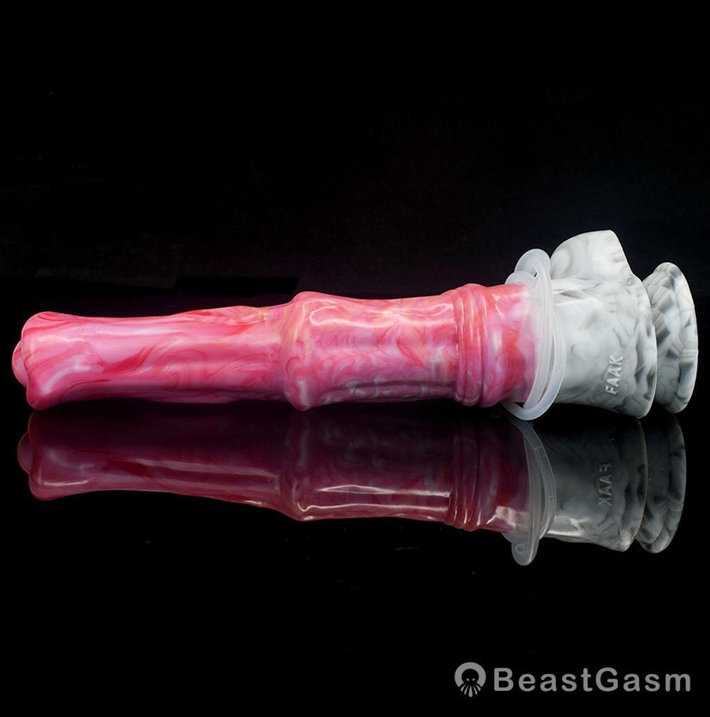 🐎 Abaddon 12.2 - Inch Ejaculating Stallion Dildo – Realistic Horse Dildo with Syringe - BeastGasm