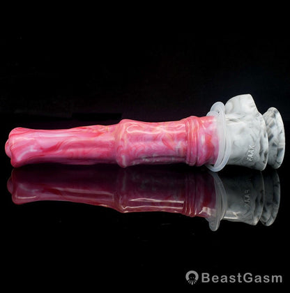 🐎 Abaddon 12.2 - Inch Ejaculating Stallion Dildo – Realistic Horse Dildo with Syringe - BeastGasm