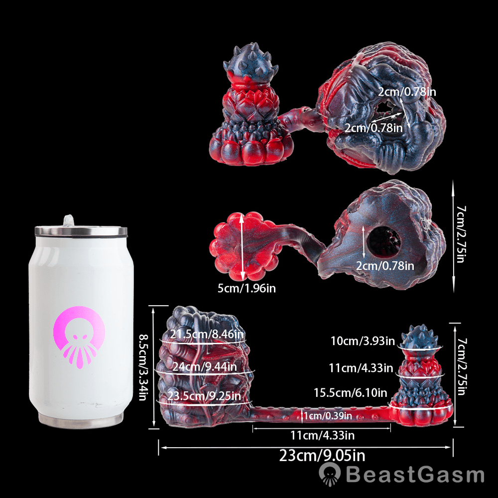 👾 Abyss Alien Stroker & Spiked Plug Set - BeastGasm