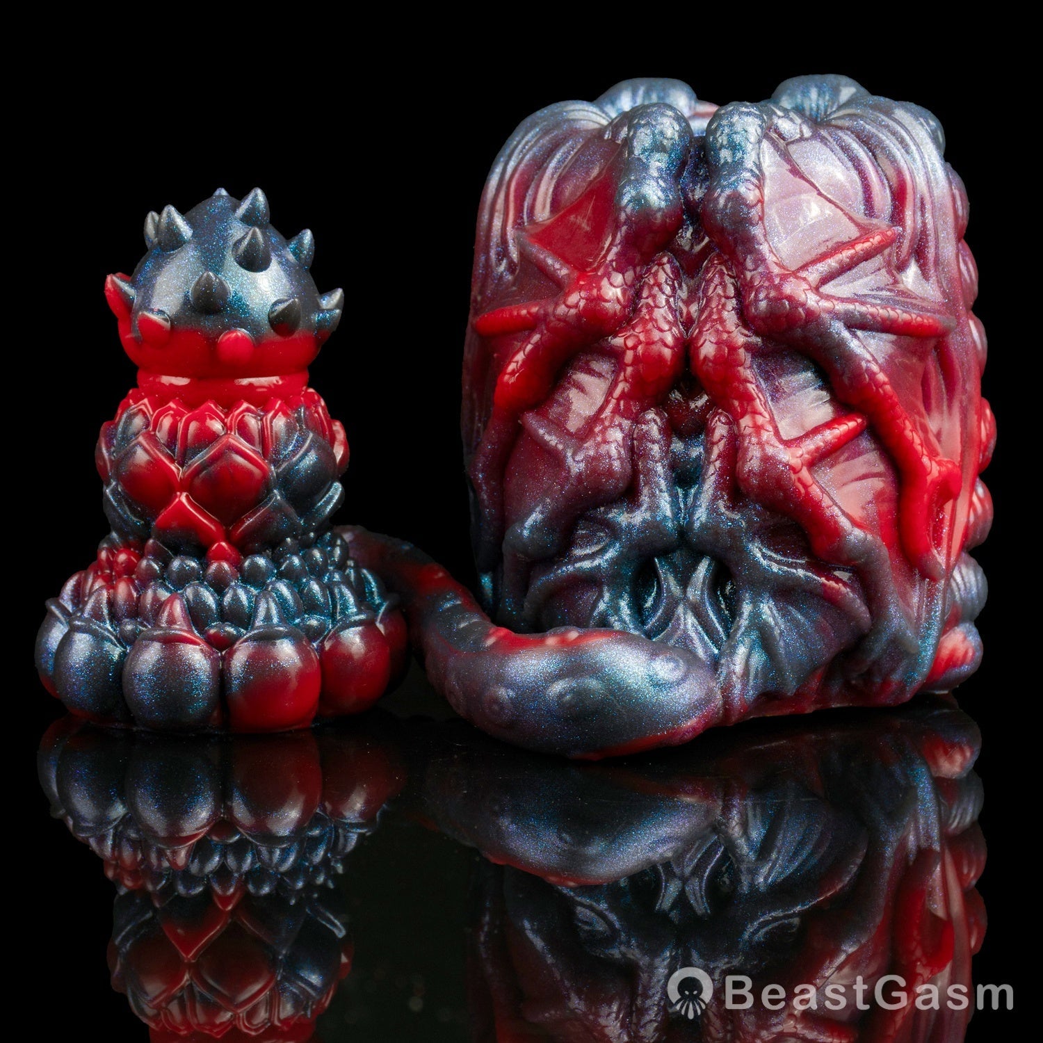 👾 Abyss Alien Stroker & Spiked Plug Set - BeastGasm