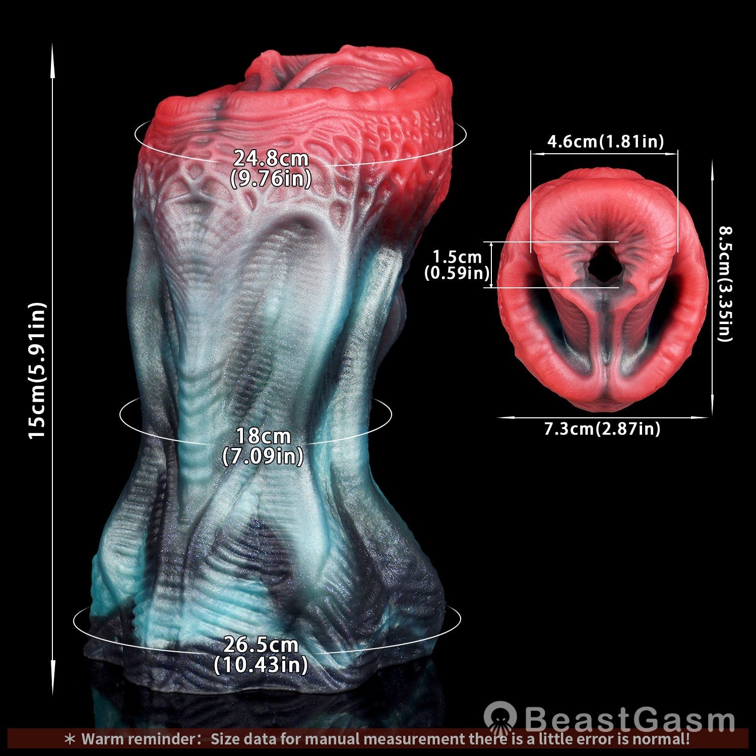 🌪️ Abyss Holy Grail: Alien Fantasy Male Stroker - BeastGasm