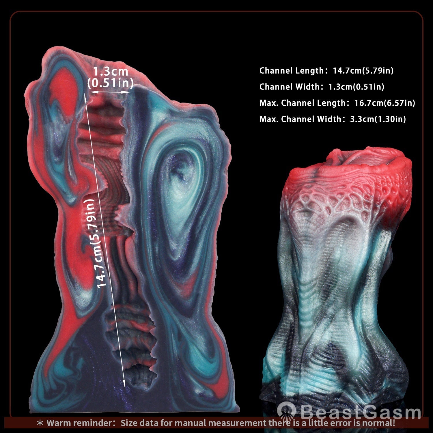 🌪️ Abyss Holy Grail: Alien Fantasy Male Stroker - BeastGasm