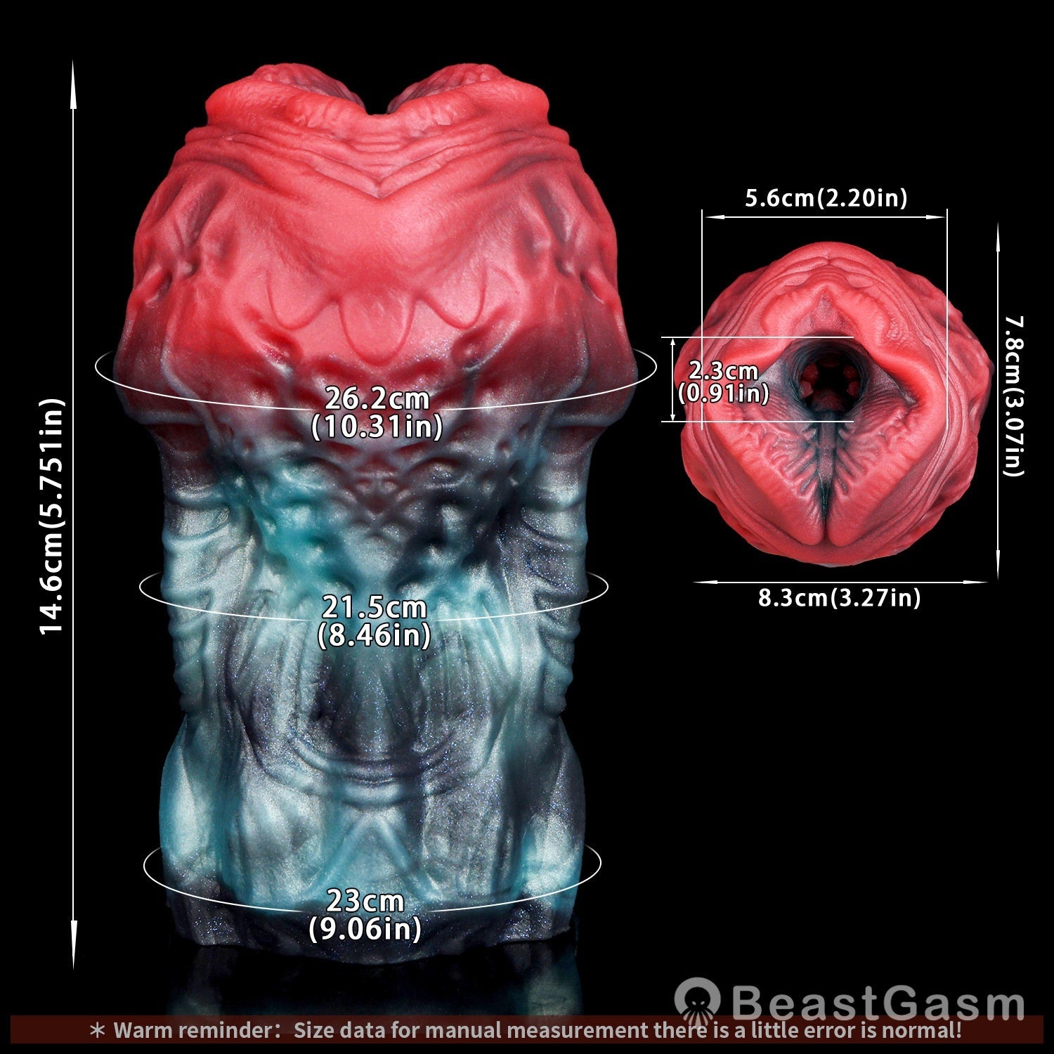 🫶🏻 Abyss Maw Beast: Alien Deep Throat Mouth Stroker - BeastGasm