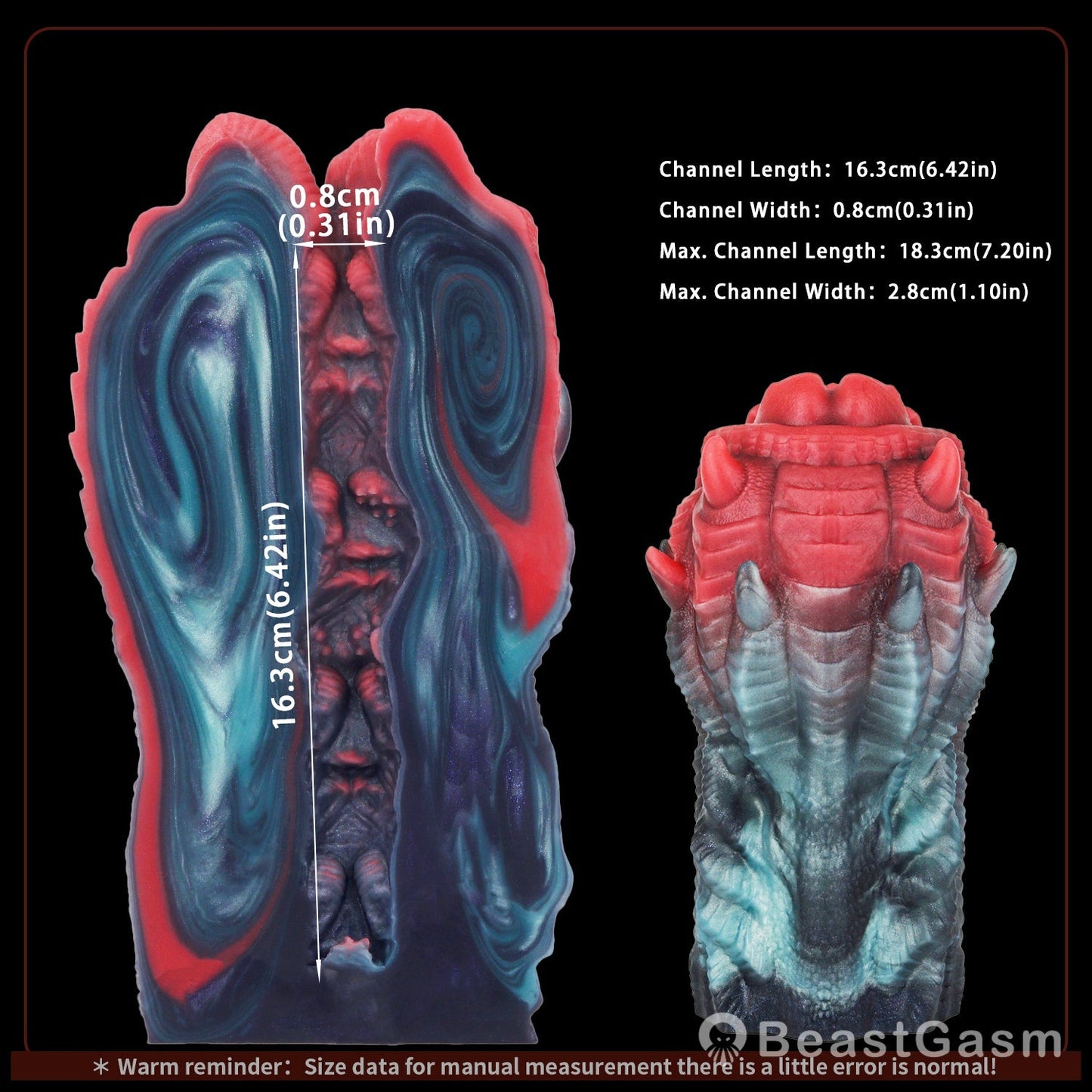 🦑 Abyss Maw Beast: Alien Mouth & Tentacle Stroker - BeastGasm