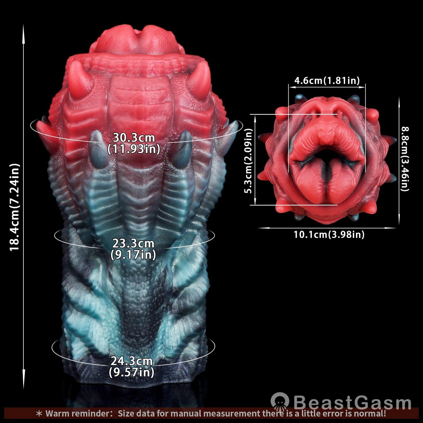 🦑 Abyss Maw Beast: Alien Mouth & Tentacle Stroker - BeastGasm