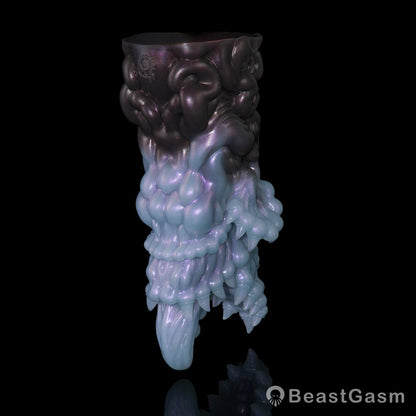 💋 Abyss Mouth Alien Fantasy Stroker – Platinum Silicone - BeastGasm