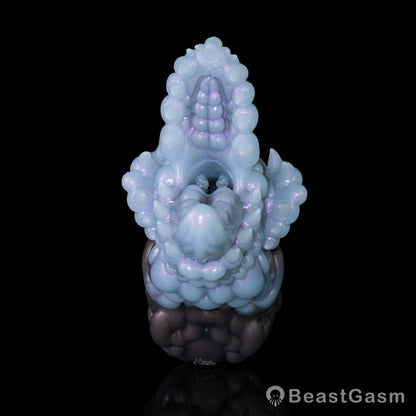💋 Abyss Mouth Alien Fantasy Stroker – Platinum Silicone - BeastGasm
