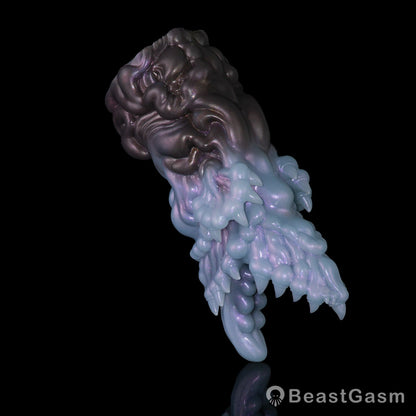 💋 Abyss Mouth Alien Fantasy Stroker – Platinum Silicone - BeastGasm