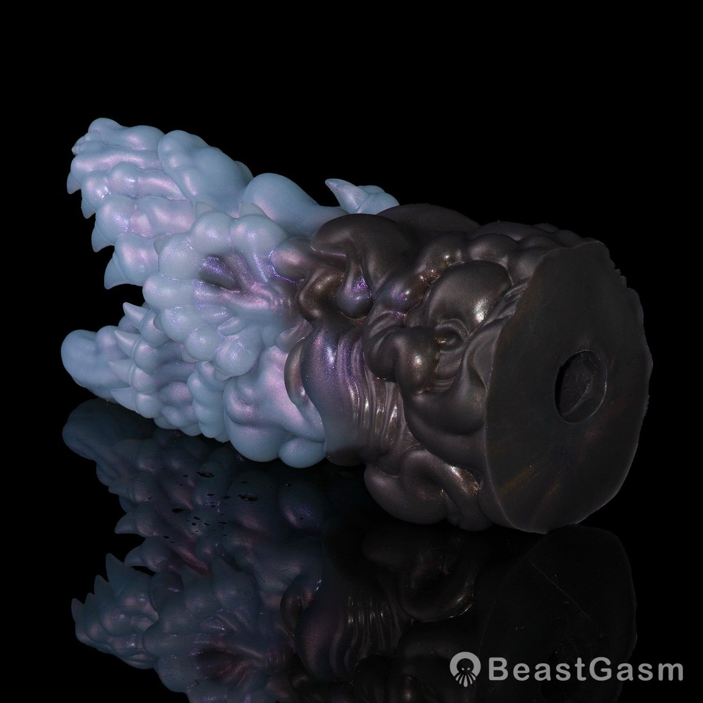 💋 Abyss Mouth Alien Fantasy Stroker – Platinum Silicone - BeastGasm