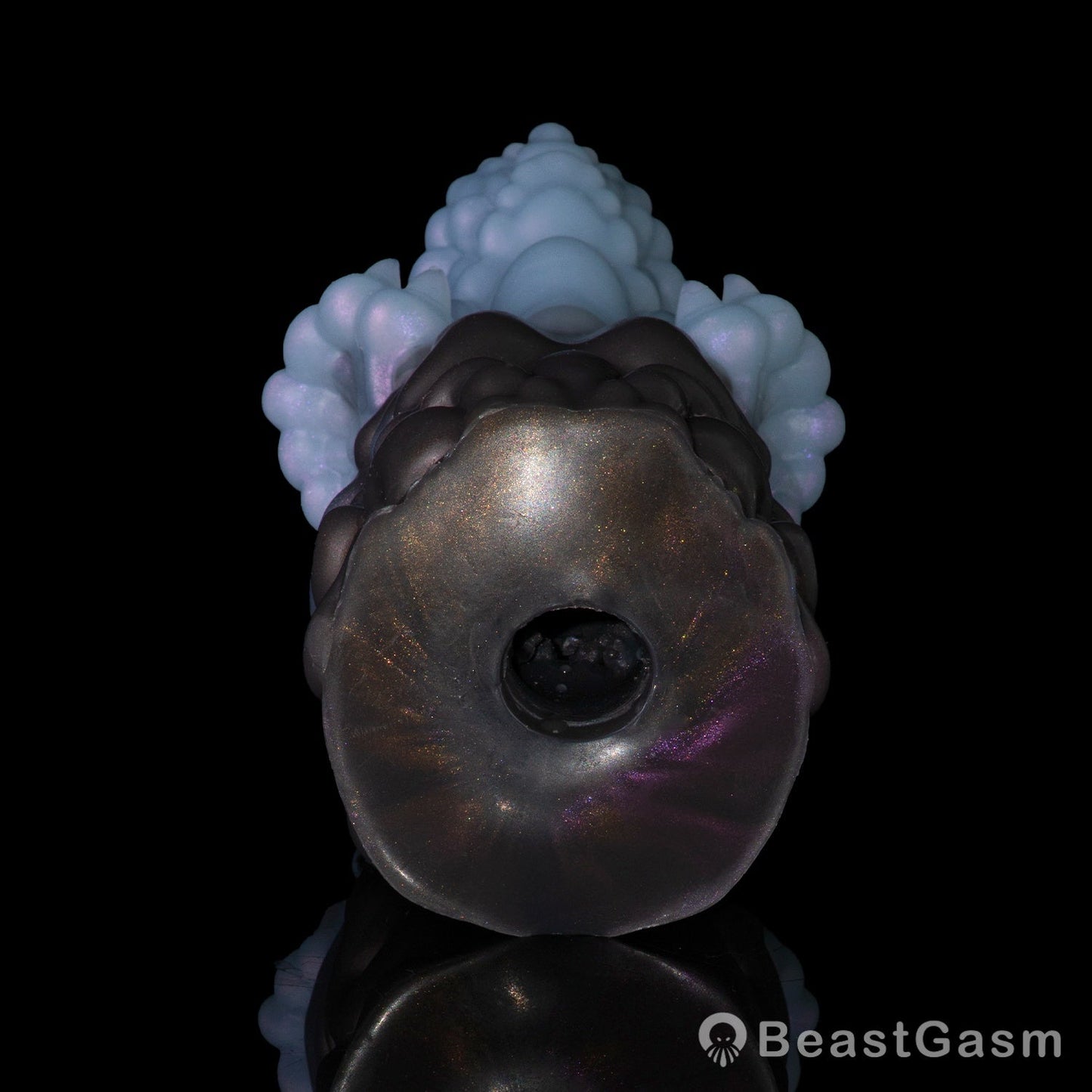 💋 Abyss Mouth Alien Fantasy Stroker – Platinum Silicone - BeastGasm