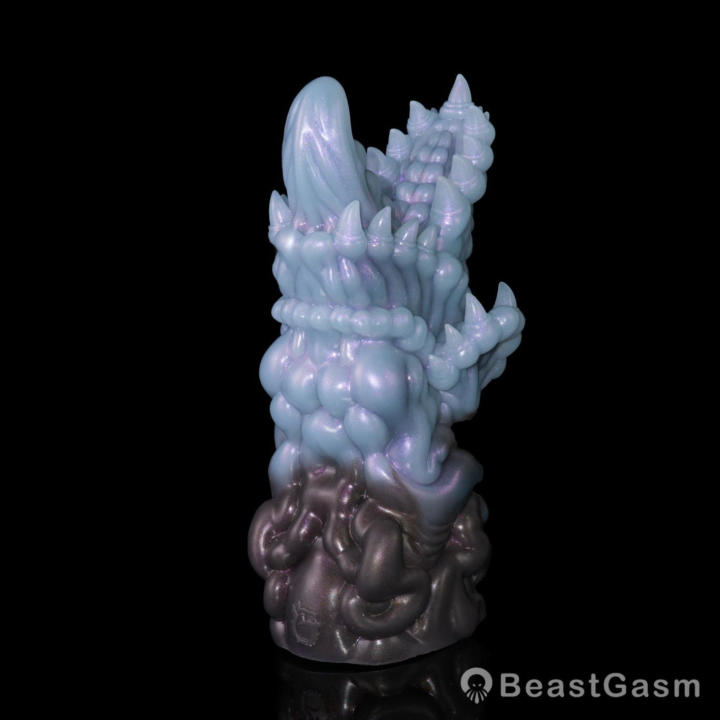 💋 Abyss Mouth Alien Fantasy Stroker – Platinum Silicone - BeastGasm