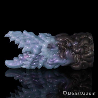 💋 Abyss Mouth Alien Fantasy Stroker – Platinum Silicone - BeastGasm