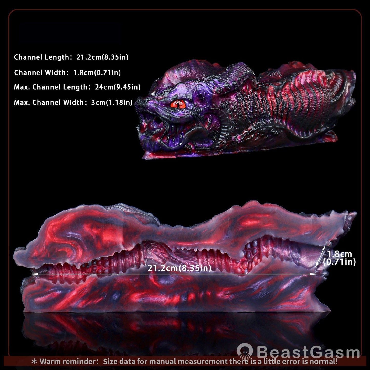 Abyssal Dragon Pocket Pussy – Dual - Ended Fantasy Stroker 🐉🔥 - BeastGasm
