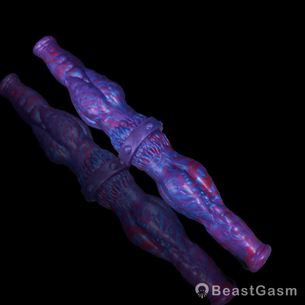 👑 Abyssal Leviathan Double Ended Fantasy Silicone Dildo - BeastGasm