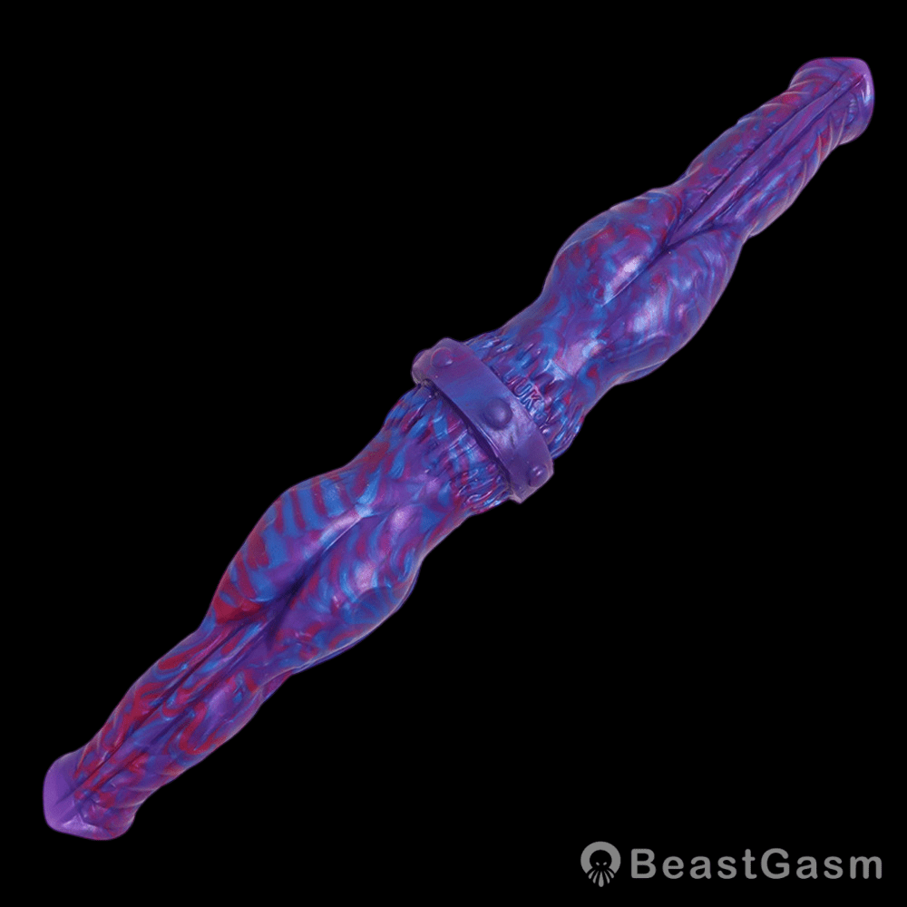 👑 Abyssal Leviathan Double Ended Fantasy Silicone Dildo - BeastGasm